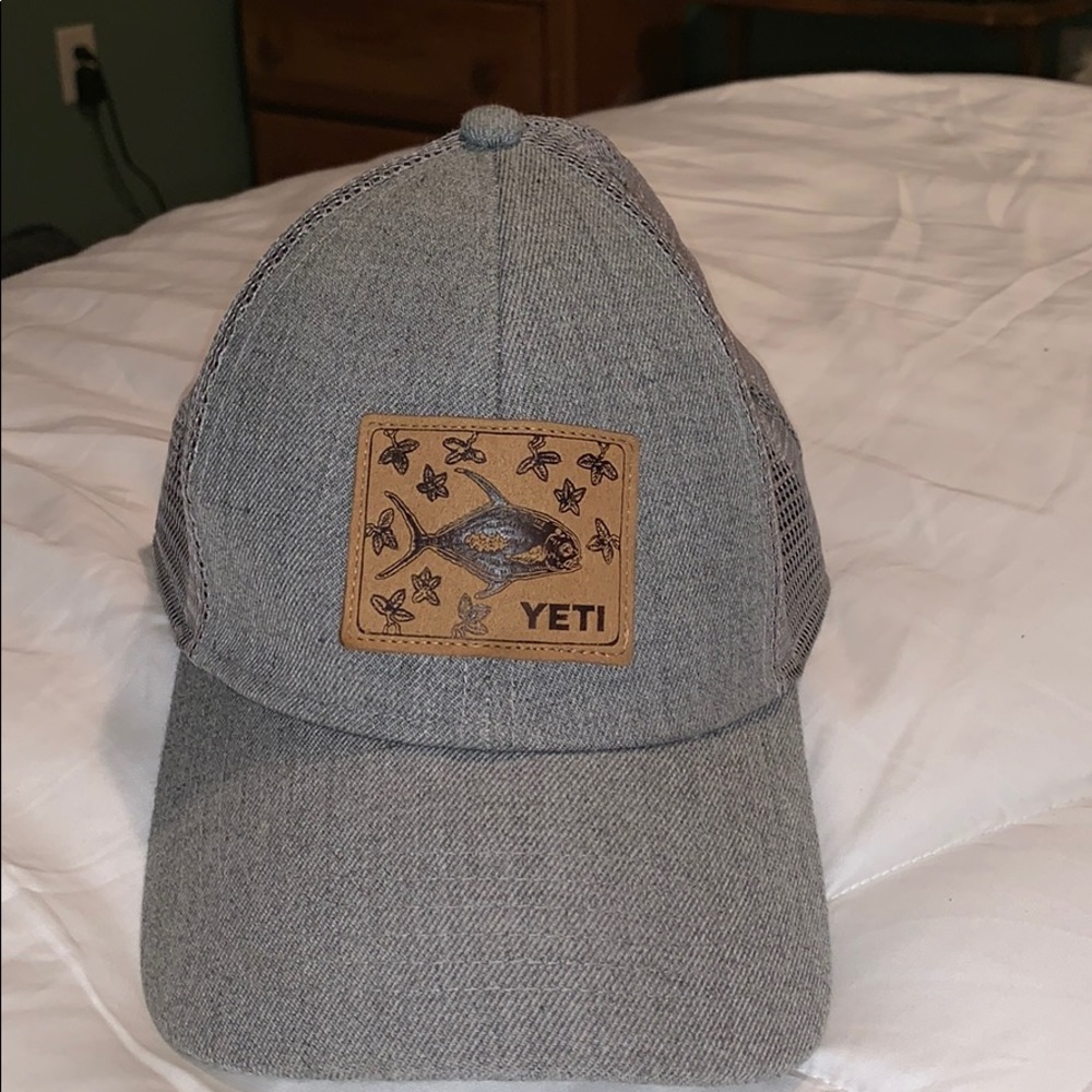 Yeti Snapback Fish Logo